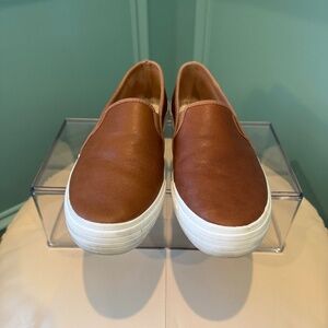 Keds leather slip-on size 9.5 wide